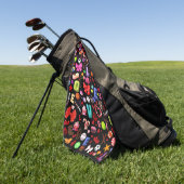 Liefde Golfhanddoek (Groen)