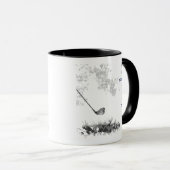 Liefde GOLFING GEEFT zo veel als ik Mok voor prijs (Voorkant rechts)