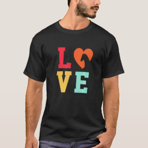 Liefde Grafisch Paard Liefhebber Ruiter Paarden F T-shirt