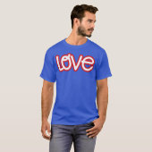 Liefde grappig 2 t-shirt (Voorkant volledig)