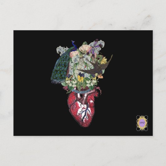 Liefde groeit briefkaart (Voorkant)