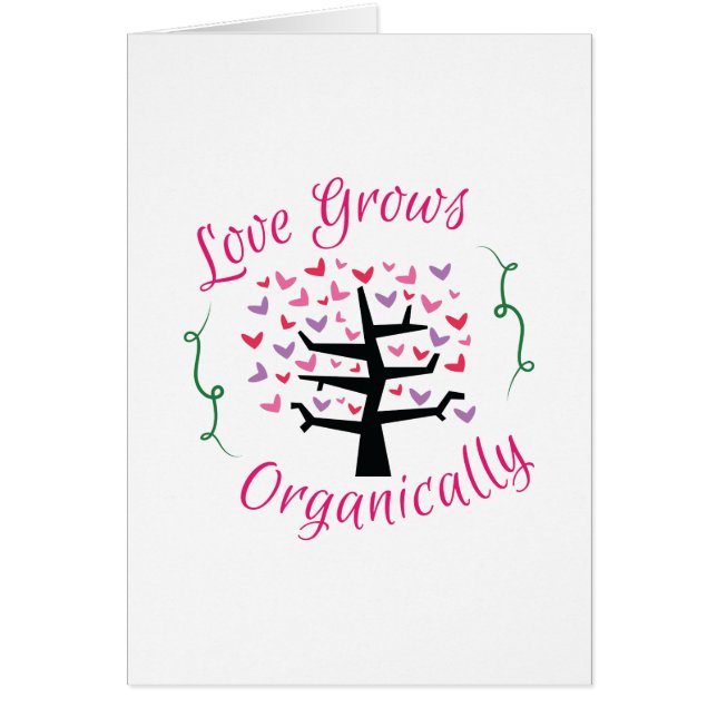 Liefde groeit organisch (Voorkant)