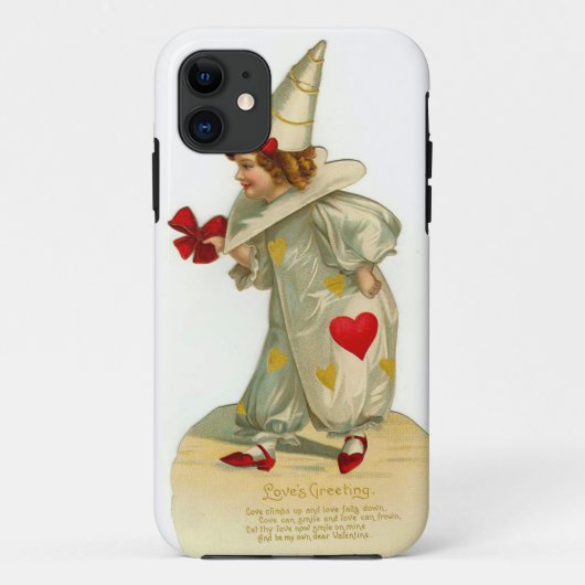 Liefde groet - valentijn telefooncel Case-Mate iPhone case (Achterkant)