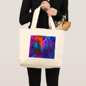Liefde Grote Tote Bag (Voorkant (product))