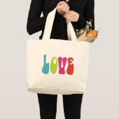 Liefde Grote Tote Bag (Voorkant (product))