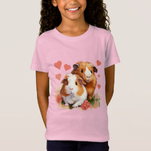 Liefde Guinee Pigs Meisje T-shirt