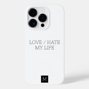 Liefde/haat mijn leven Case-Mate iPhone 14 pro hoesje