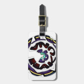 Liefde Hakuna Matata Art Print Bagagelabel (Voorkant verticaal)