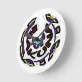 Liefde Hakuna Matata Art Print Ronde Klok (Hoek)