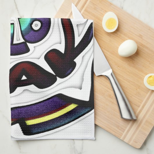 Liefde Hakuna Matata Art Print Theedoek (Quarter Fold)