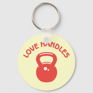 Liefde handvatten sleutelhanger