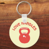 Liefde handvatten sleutelhanger (Voorkant)