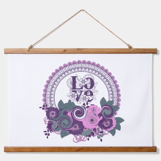 Liefde Hangend Wandkleed (Voorkant)