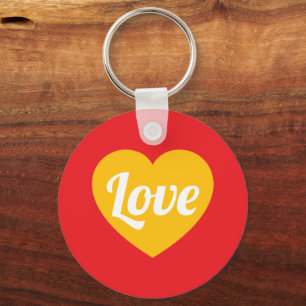 Liefde,hart,aangepast Sleutelhanger