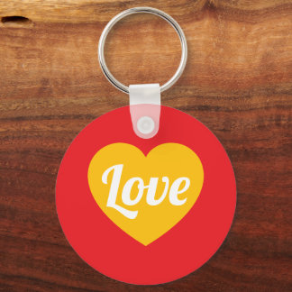 Liefde,hart,aangepast Sleutelhanger