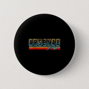 Liefde Hart Arsenal Nge Vintage Arsenal - Arsenal Ronde Button 5,7 Cm