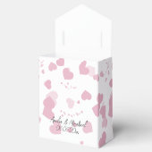 liefde hart gepersonaliseerd bedankdoosjes (Geopend)