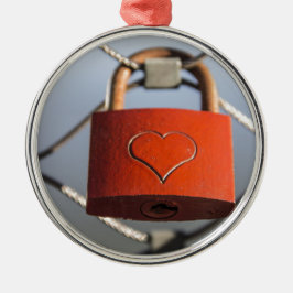 Liefde Hart Hangslot Metalen Ornament