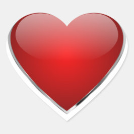 Liefde hart hart sticker