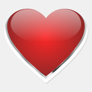 Liefde hart hart sticker