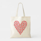 Liefde Hart Icon 2012 Kunst Tote Bag (Achterkant)