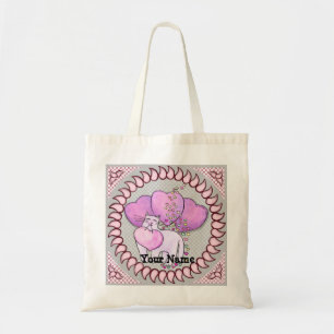 Liefde Hart kat boodschappentas Tote Bag