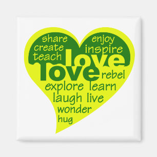 Liefde Hart magneet