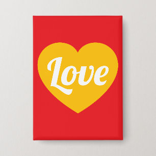 Liefde,hart,op maat button