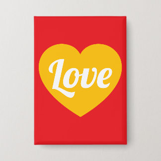 Liefde,hart,op maat button