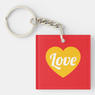 Liefde,hart,op maat sleutelhanger