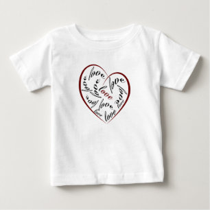 Liefde Hart Peuter T-shirt