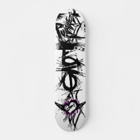 liefde, hart, punk skateboard (Voorkant)