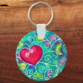 Liefde hart sleutelhanger (Voorkant)