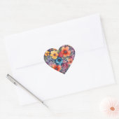 Liefde hart stickers (Envelop)