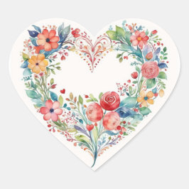 Liefde hart stickers