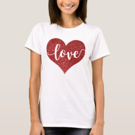 Liefde - hart t-shirt