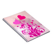 Liefde Hart Vormt Boom-25053 Notitieboek (Rechterzijde)