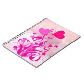 Liefde Hart Vormt Boom-25053 Notitieboek (Linkerzijde)