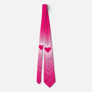 Liefde harten - Roze Stropdas