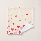 Liefde, harten, Valentijnse , bruiloft - Badhanddo Bad Handdoek (Wasdoekje)