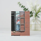 Liefde hartgraffiti briefkaart (Staand voorkant)