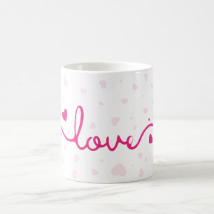 "Liefde" Hartpatroon Koffiemok