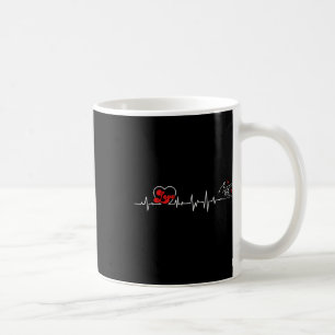 Liefde Hartslag Hand Gebarentaal Gehoorverlies Bew Koffiemok