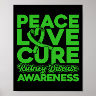 Liefde Healing Kidney Disease Awareness Poster
