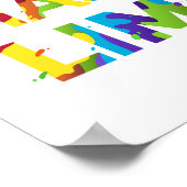 Liefde heeft geen grenzen poster (Hoek)