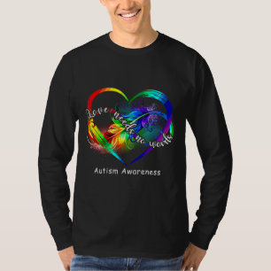 Liefde heeft geen woorden nodig Autisme spreekt re T-shirt
