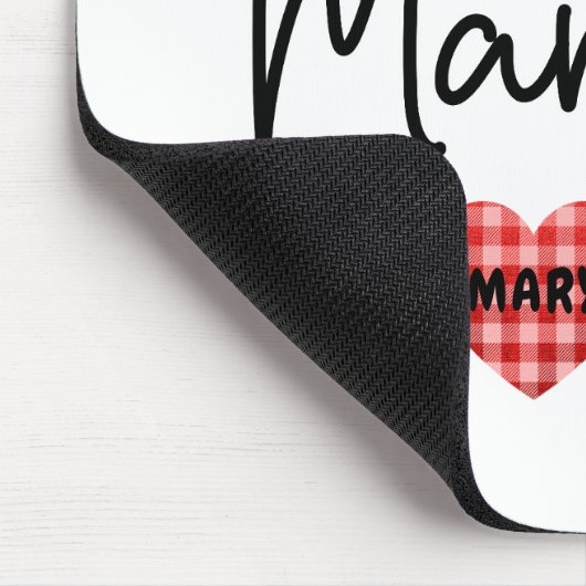 Liefde heet mama, mam Gift Muismat (Hoek)