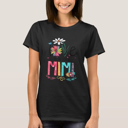 Liefde heet Mimi Png Svgmimi T-shirt (Voorkant)
