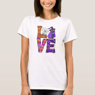 Liefde - Heks Zwarte Kat T-shirt