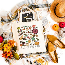 Liefde Herfst vooral Tote Bag